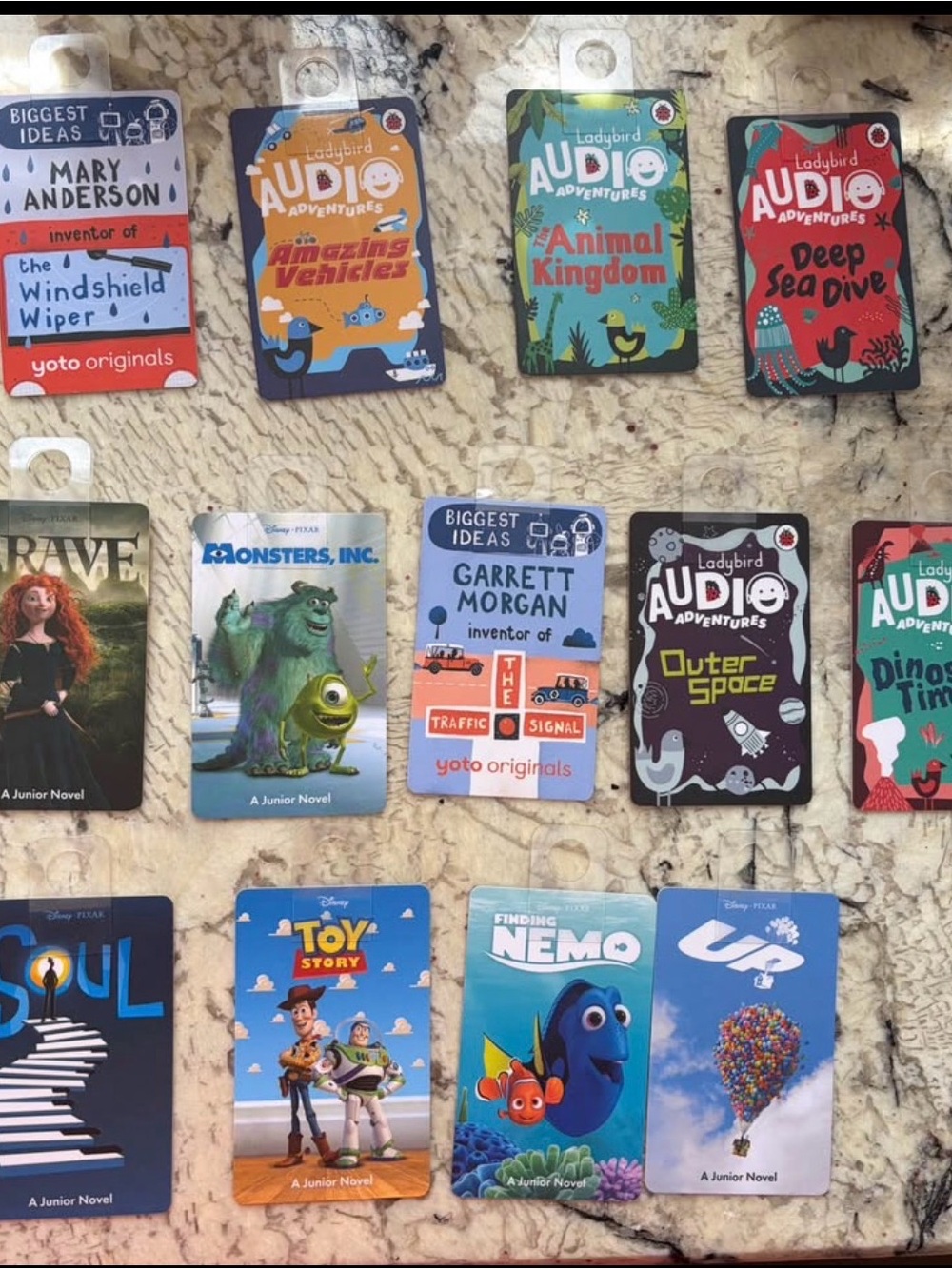 13 Yoto cards